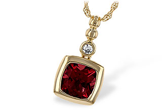 G198-59317: NECK 1.40 GARNET 1.44 TGW