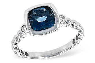 G198-62008: LDS RG 1.58 LONDON BLUE TOPAZ 1.66 TGW