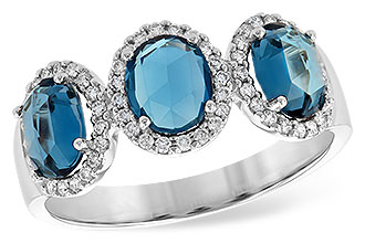 G199-45717: LDS RG 1.80 TW LONDON BLUE TOPAZ 2.02 TGW