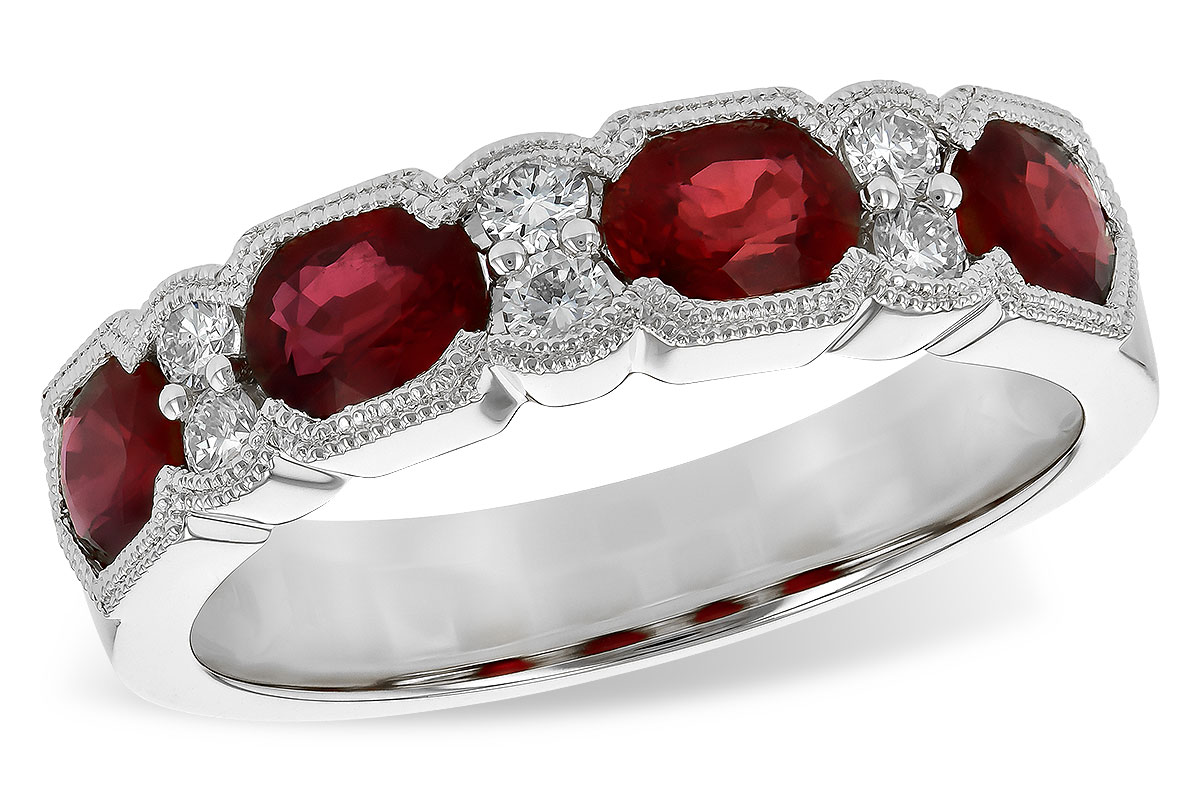 G199-47526: LDS WED RG 1.66 RUBY 1.84 TGW (5x4MM RUBY)