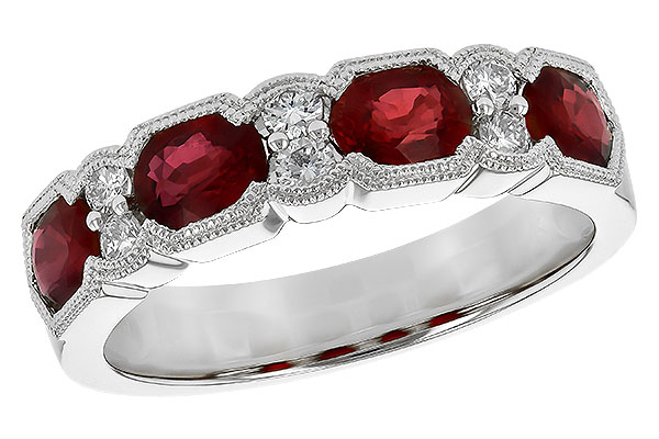 G199-47526: LDS WED RG 1.66 RUBY 1.84 TGW (5x4MM RUBY)