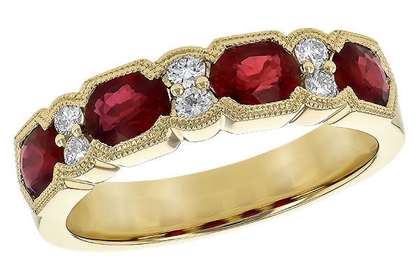 G199-47526: LDS WED RG 1.66 RUBY 1.84 TGW (5x4MM RUBY)