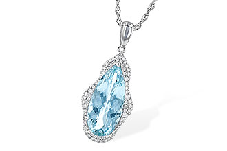 G199-51126: NECK 3.97 AQUAMARINE 4.20 TGW