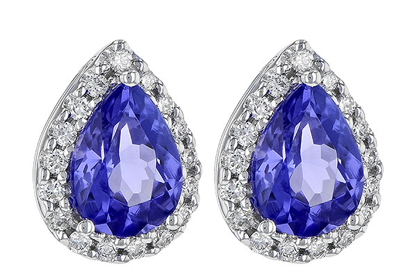 G199-51172: EARR 1.15 TW TANZANITE 1.32 TGW