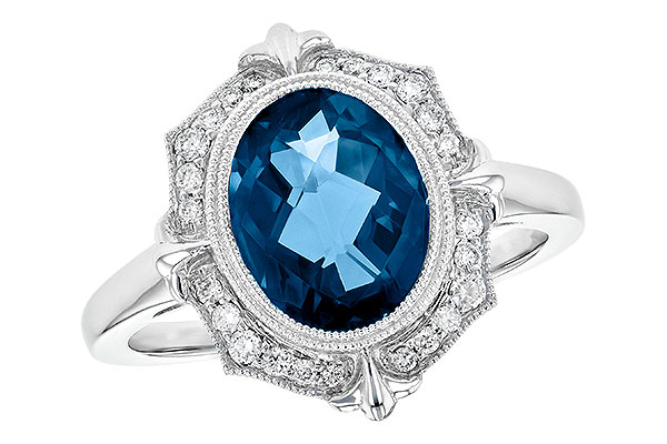 G199-52926: LDS RG 3.00 LONDON BLUE TOPAZ 3.16 TGW