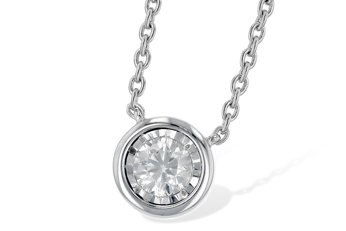 G282-18399: NECKLACE .24 BR (18")