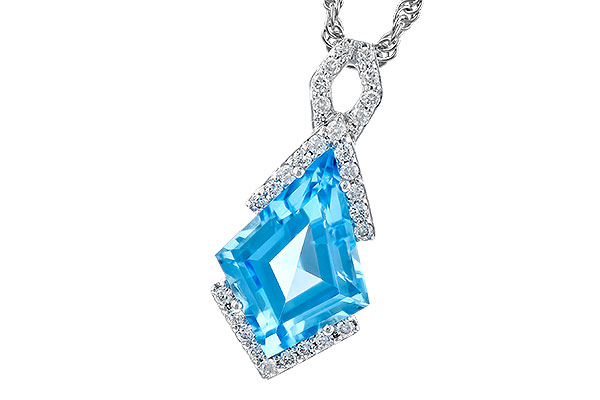 G282-20190: NECK 2.40 BLUE TOPAZ 2.53 TGW