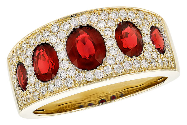 G282-22026: LDS WED RG 1.60 TW RUBY 2.00 TGW