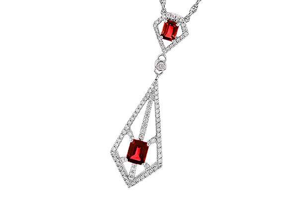 G282-22063: NECK .63 TW RUBY .93 TGW