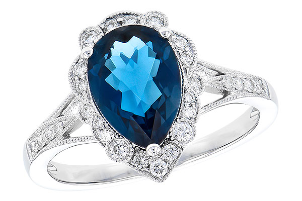 G282-24808: LDS RG 2.25 LONDON BLUE TOPAZ 2.47 TGW (10x7 PS)