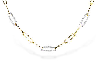 G283-09363: NECKLACE .75 TW (17 INCHES)