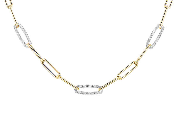 G283-09363: NECKLACE .75 TW (17 INCHES)
