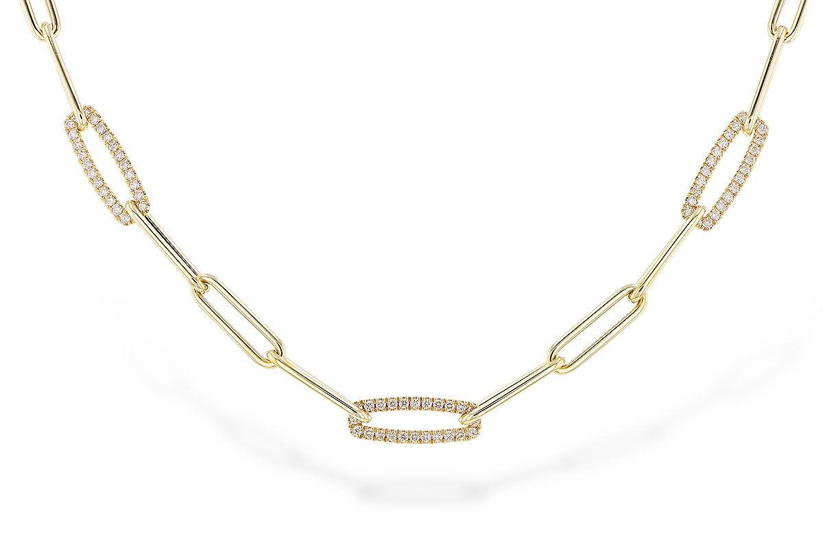 G283-09363: NECKLACE .75 TW (17 INCHES)