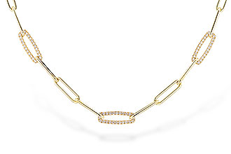 G283-09363: NECKLACE .75 TW (17 INCHES)