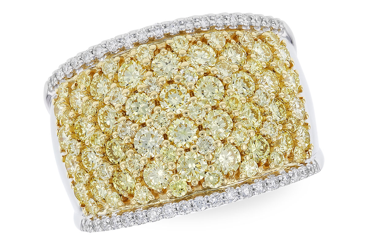 G283-12044: LDS DIA WED RG 2.19 YELLOW DIAS 2.37 TW