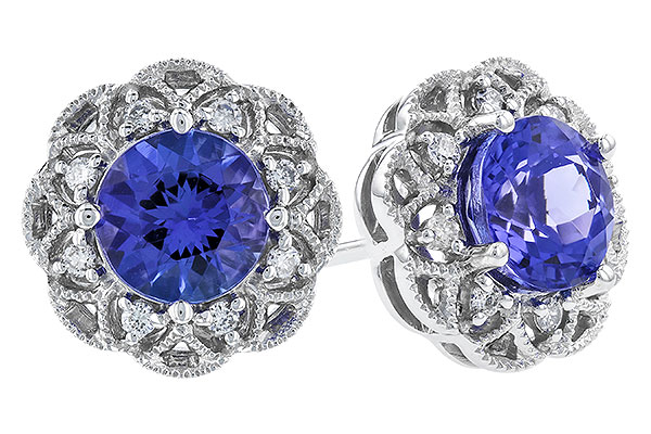 G283-12090: EARR 1.45 TW TANZANITE 1.56 TGW