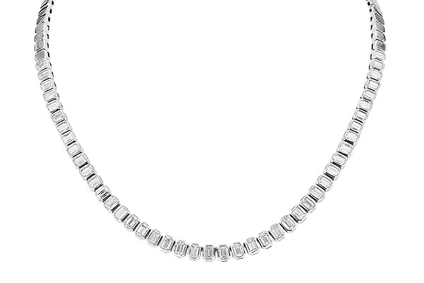 G283-14735: NECKLACE 8.25 TW E.C. DIAS (16 INCHES)