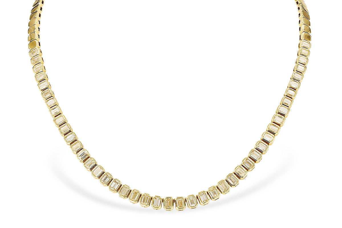 G283-14735: NECKLACE 8.25 TW E.C. DIAS (16 INCHES)
