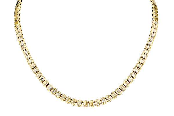 G283-14735: NECKLACE 8.25 TW E.C. DIAS (16 INCHES)