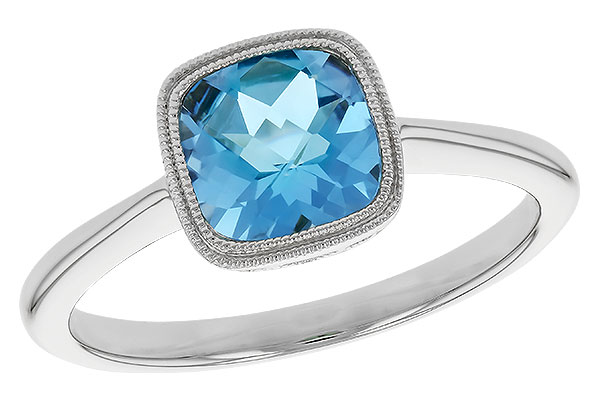 G283-15644: LDS RG 1.45 CT SWISS BLUE TOPAZ