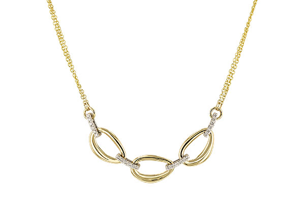 G284-01108: NECKLACE .25 TW (18")