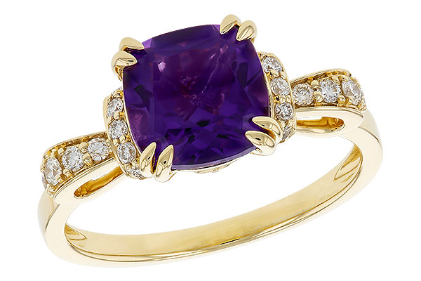 G284-03890: LDS RG 1.83 AMETHYST 2.05 TGW (8MM AMY)