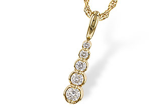 G284-05672: NECKLACE .25 TW