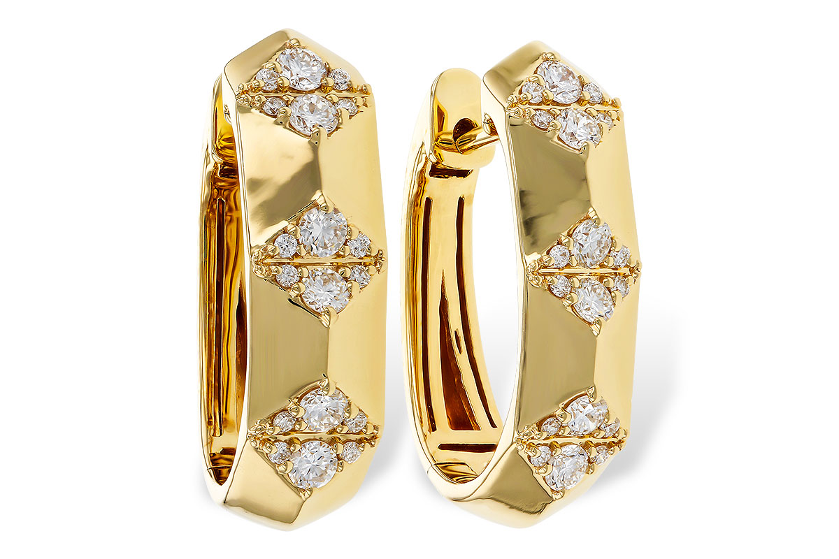 G284-06590: EARRINGS .50 TW
