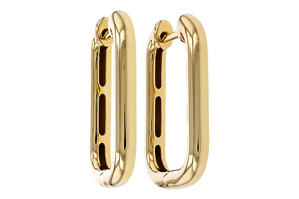 G284-06635: GOLD EARRINGS (23MM)