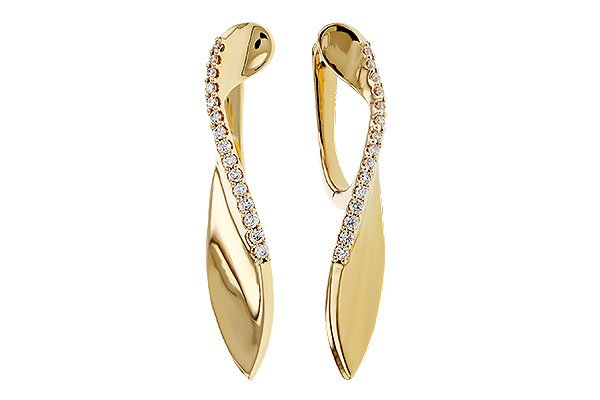 G284-07490: EARRINGS .18 TW