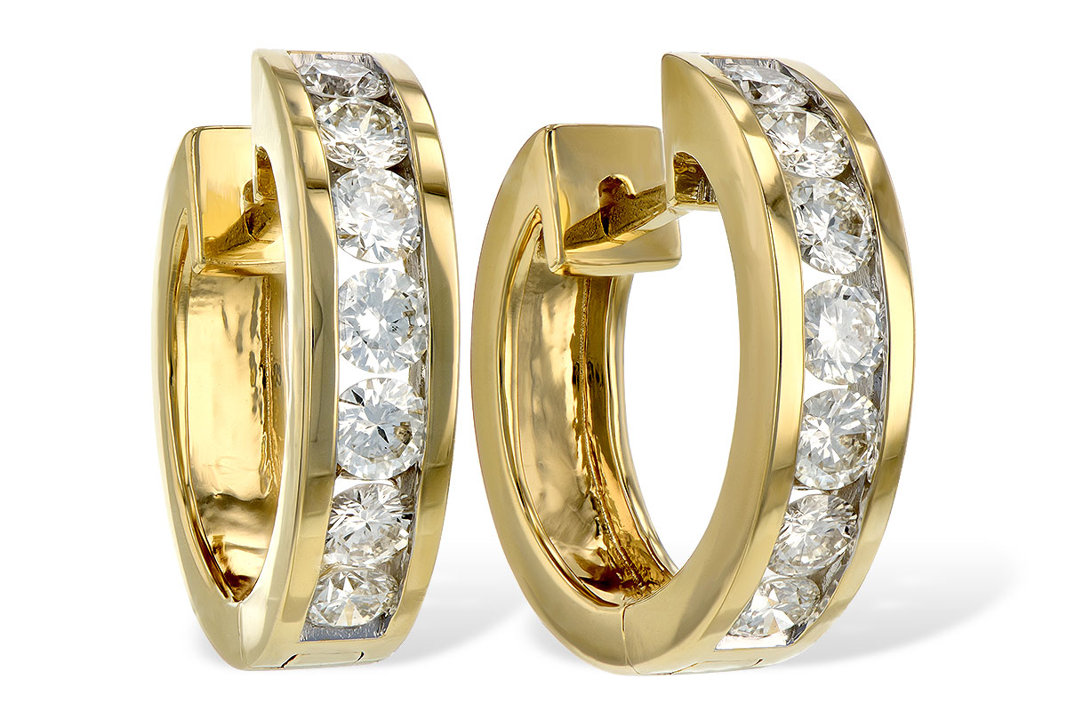 H010-38453: EARRINGS 1.50 TW