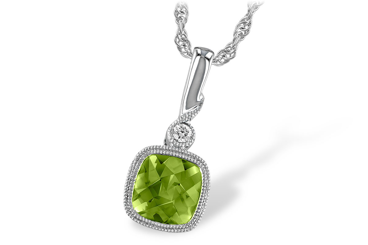 H193-16617: NECK .97 PERIDOT .99 TGW