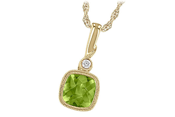 H193-16617: NECK .97 PERIDOT .99 TGW