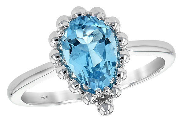 H198-58444: LDS RG BLUE TOPAZ 1.55 CT