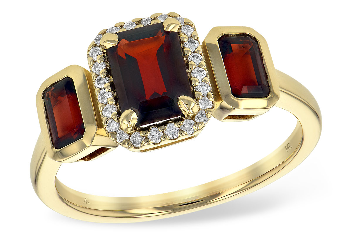 H198-61117: LDS RG 1.75 TW GARNET 1.87 TGW