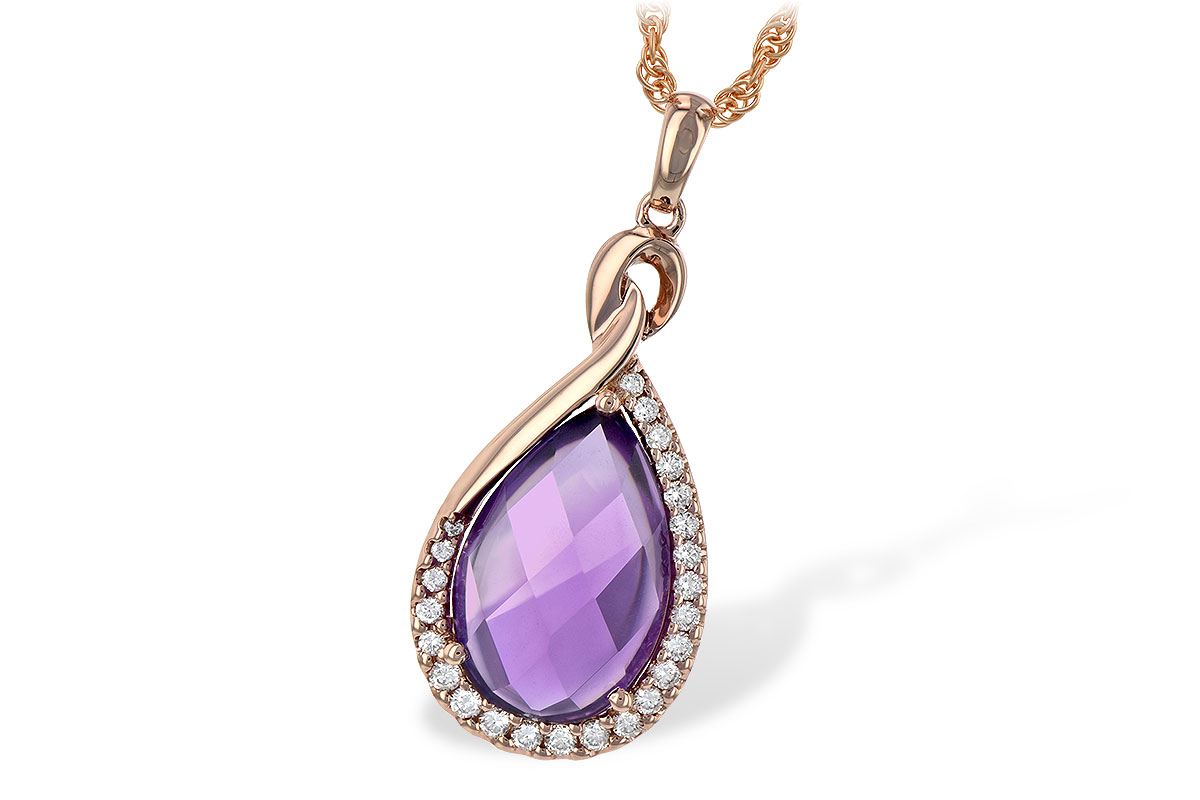 H198-62999: NECK 3.91 AMETHYST 4.10 TGW