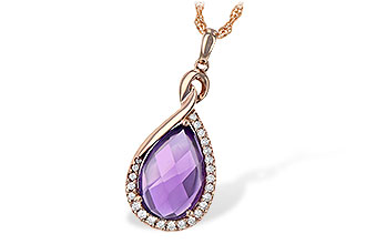 H198-62999: NECK 3.91 AMETHYST 4.10 TGW