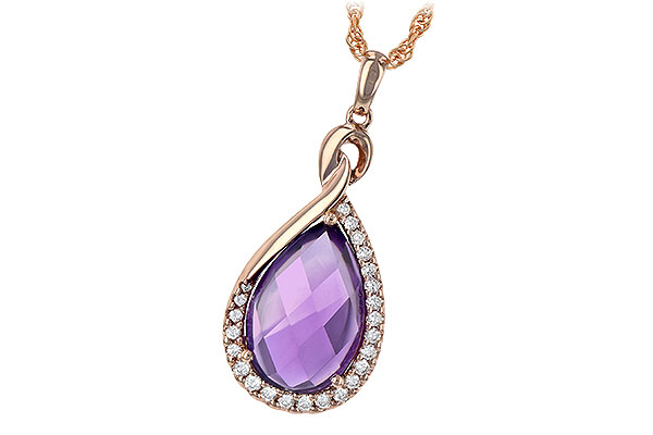 H198-62999: NECK 3.91 AMETHYST 4.10 TGW