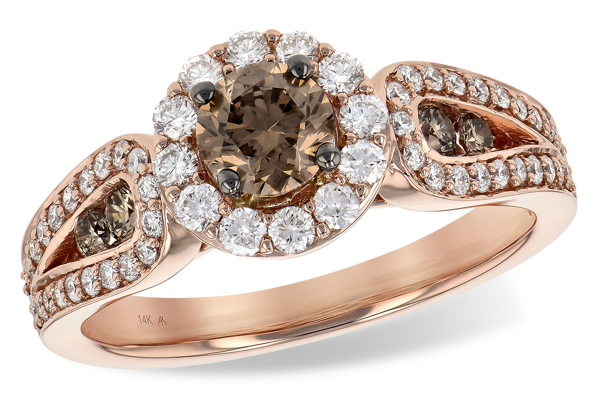 H199-51135: LDS DIA RG .50 BROWN CTR 1.16 TW