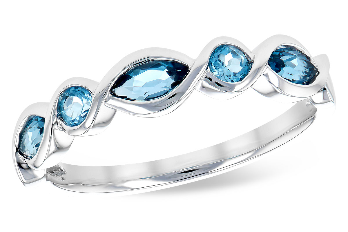 H282-21144: LDS RG .60 TW BLUE TOPAZ