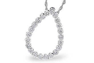 H282-22999: NECKLACE 1.00 TW
