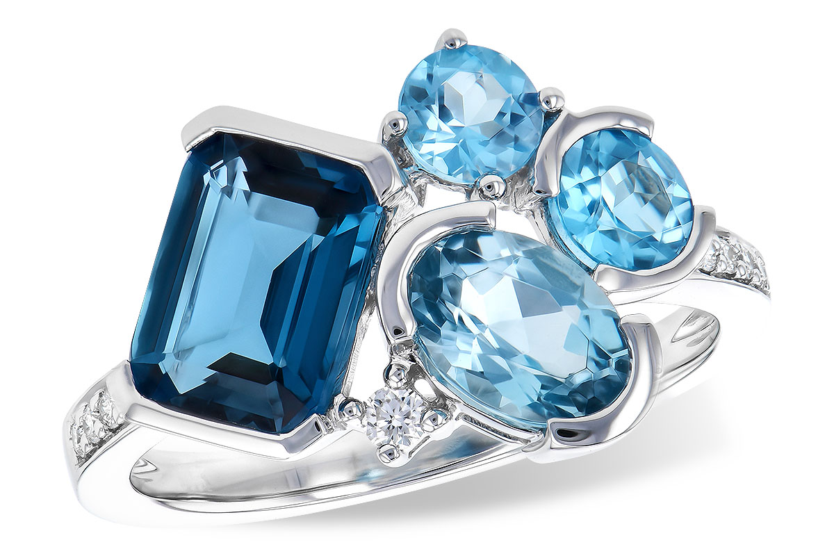 H282-24772: LDS RG 3.08 BLUE TOPAZ TW 3.15 TGW