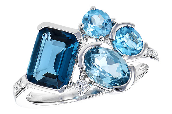 H282-24772: LDS RG 3.08 BLUE TOPAZ TW 3.15 TGW