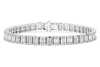 H283-11153: BRACELET 2.72 TW BAGUETTES 4.10 TW