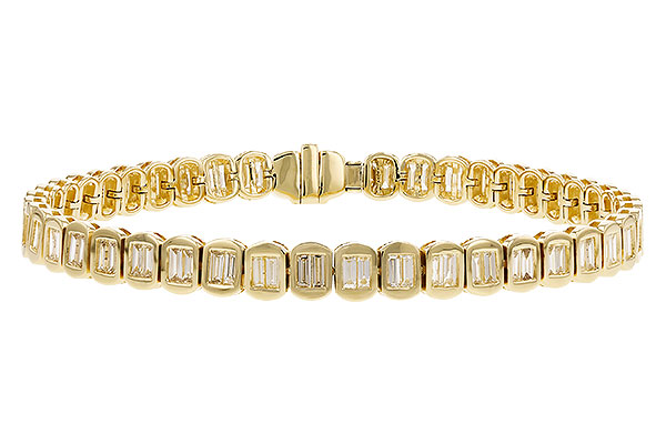 H284-00253: BRACELET 2.30 TW BAGUETTE (7")