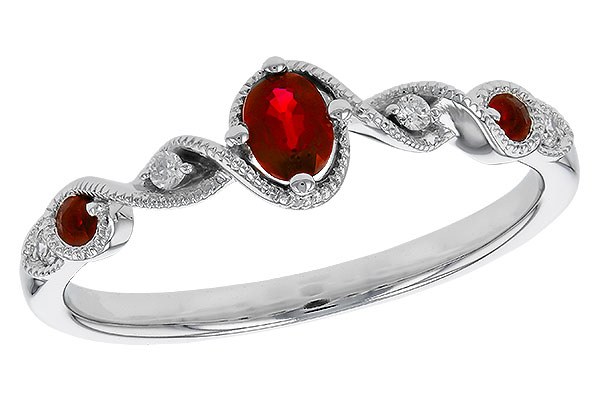 H284-02072: LDS RG .27 TW RUBY .31 TGW