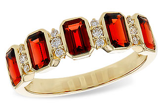 H284-02953: LDS RG 1.62 TW GARNET 1.74 TGW