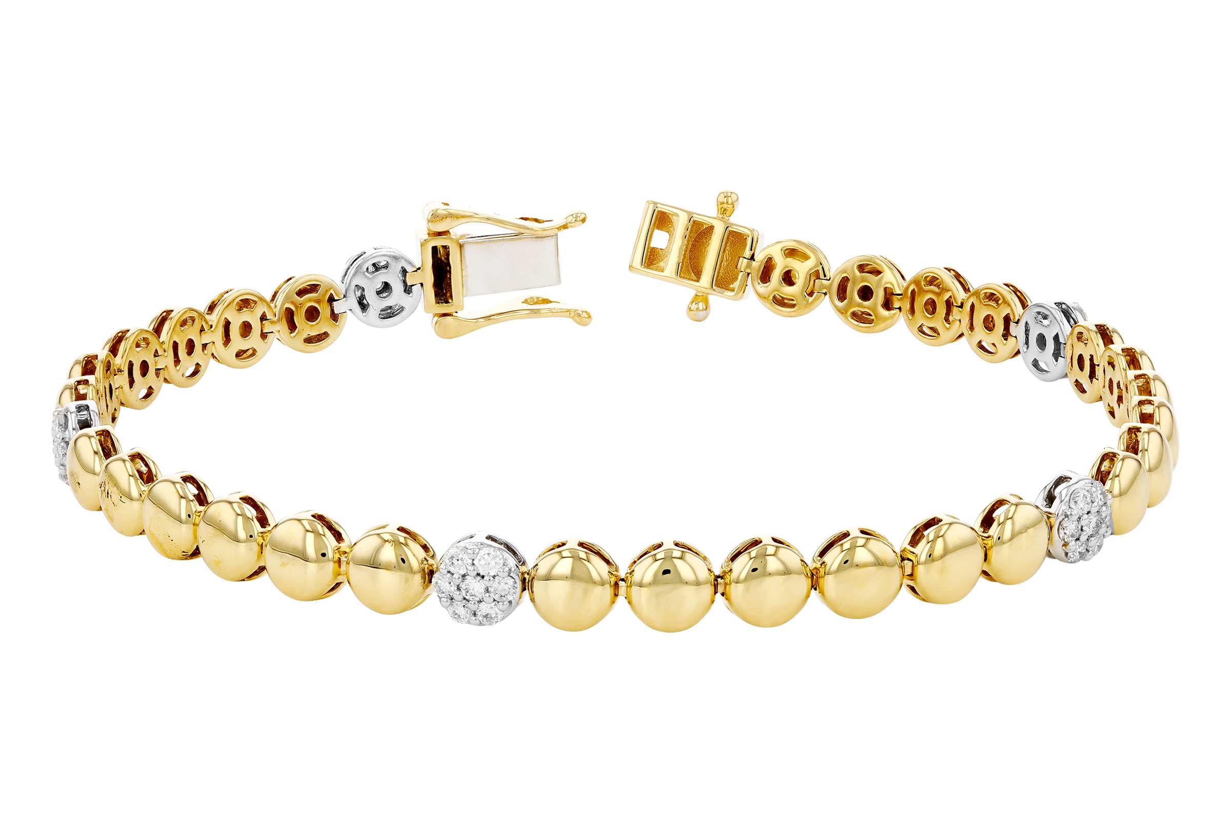 H284-92072: BRACELET .50 TW (7")