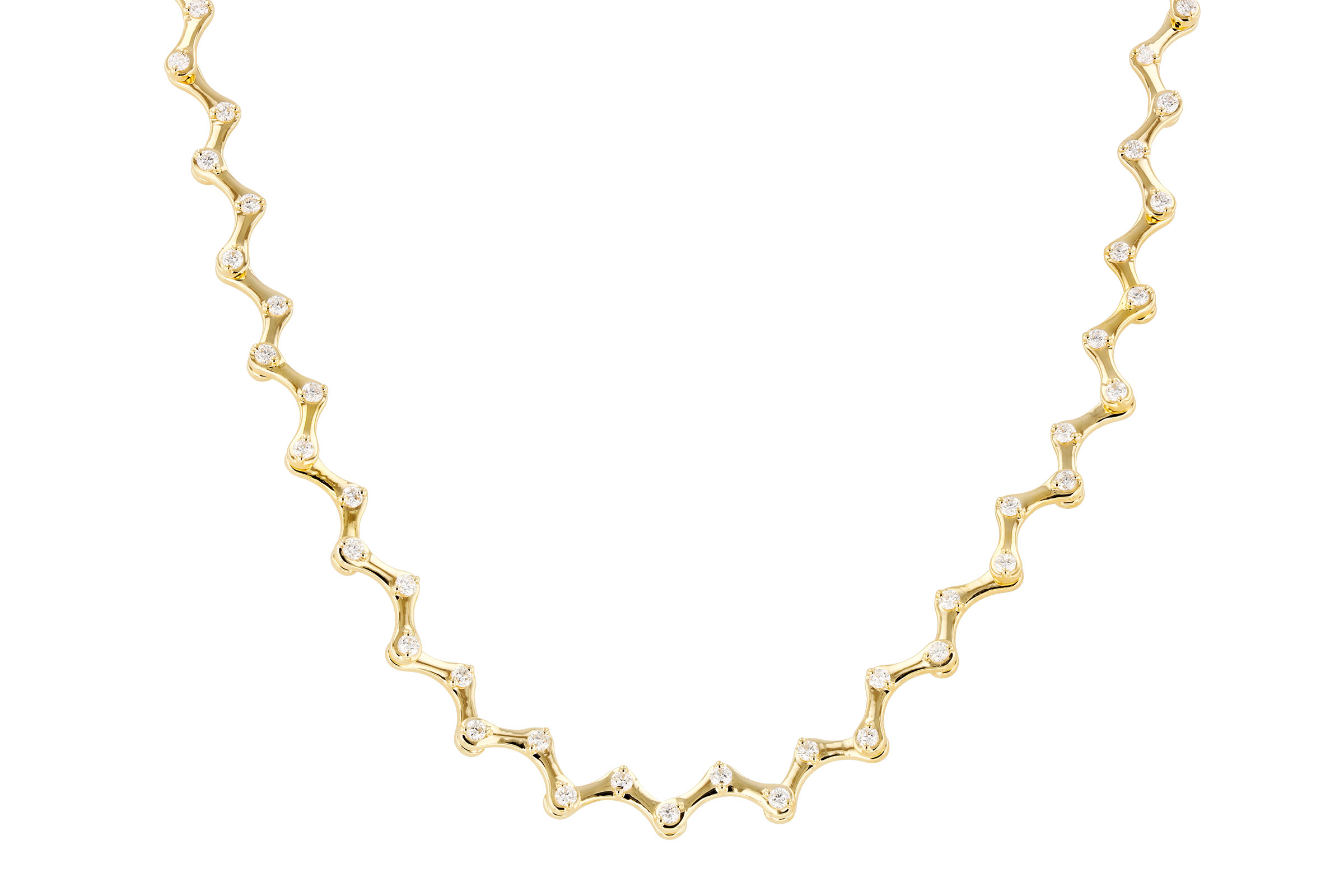 H284-92935: NECKLACE 1.00 TW (18")