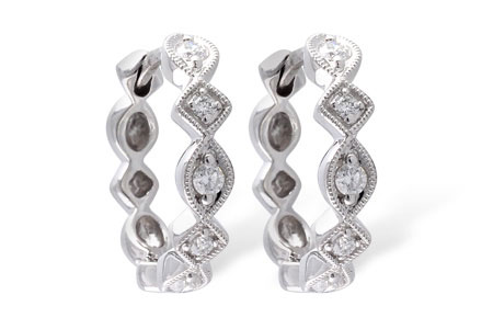 K010-36553: EARRINGS .22 TW